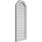 Ekena Millwork Octagonal Top Surface Mount PVC Gable Vent w/ 2"W x 1-1/2"P Brickmould Frame, 16"W x 40"H GVPOT16X4002SF - alternate 4